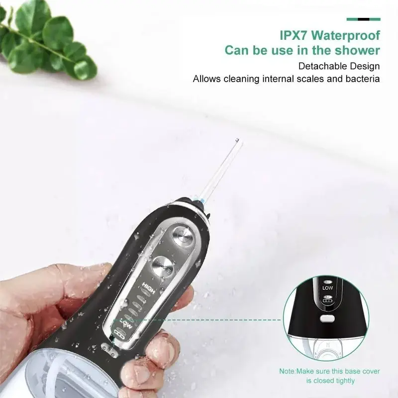 HF-6 H2ofloss Water Dental Flosser (Black)