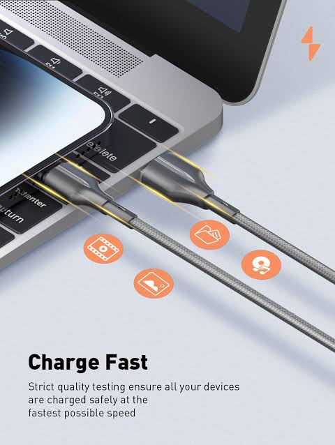 LDNIO LS-852 USB to USB-C 2m Cable