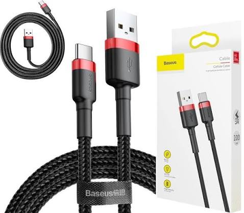 Baseus USB to USB-C Cafule 2m Cable CATKLF-C91