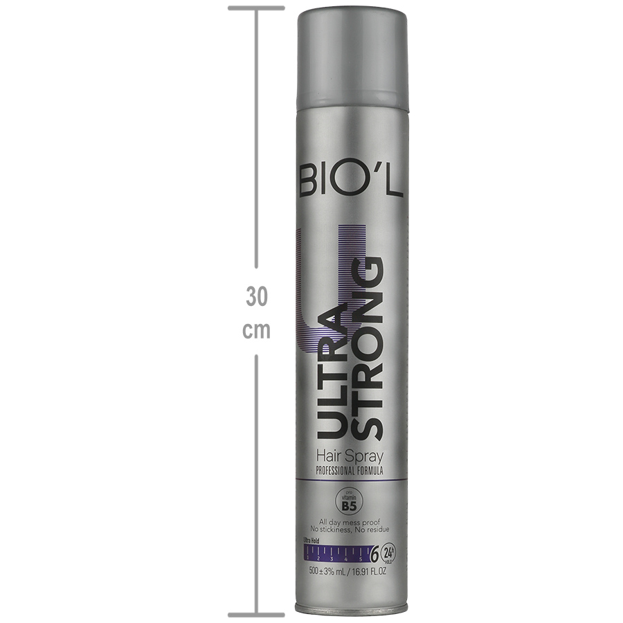 Biol Ultra Strong 500ml Hair Spray