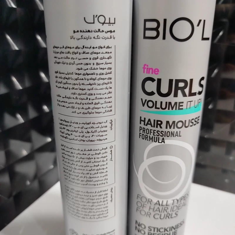 Biol 4 FINE CURLS 200ml For Curly Hair Mousse