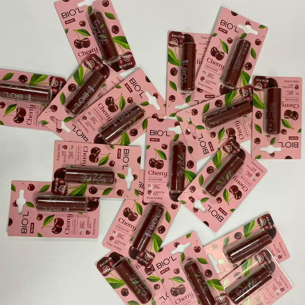 Biol Cherry Women Softening Lip Balm