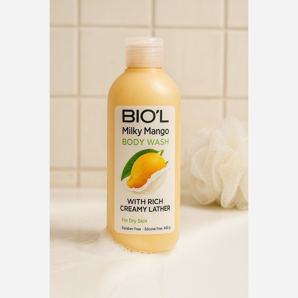 Biol Milk And Mango 400ml Body Wash