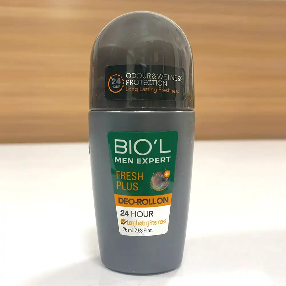 Biol FRESH PLUS 75ml Men Deodorant Roll-On