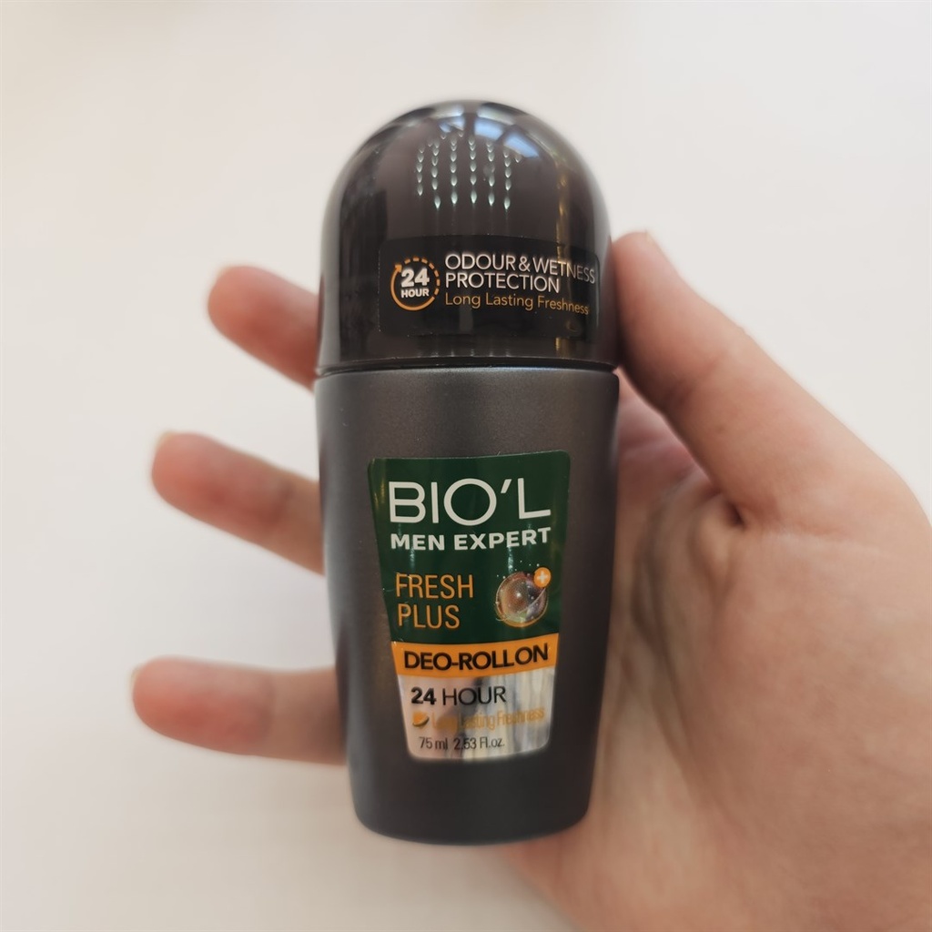 Biol FRESH PLUS 75ml Men Deodorant Roll-On