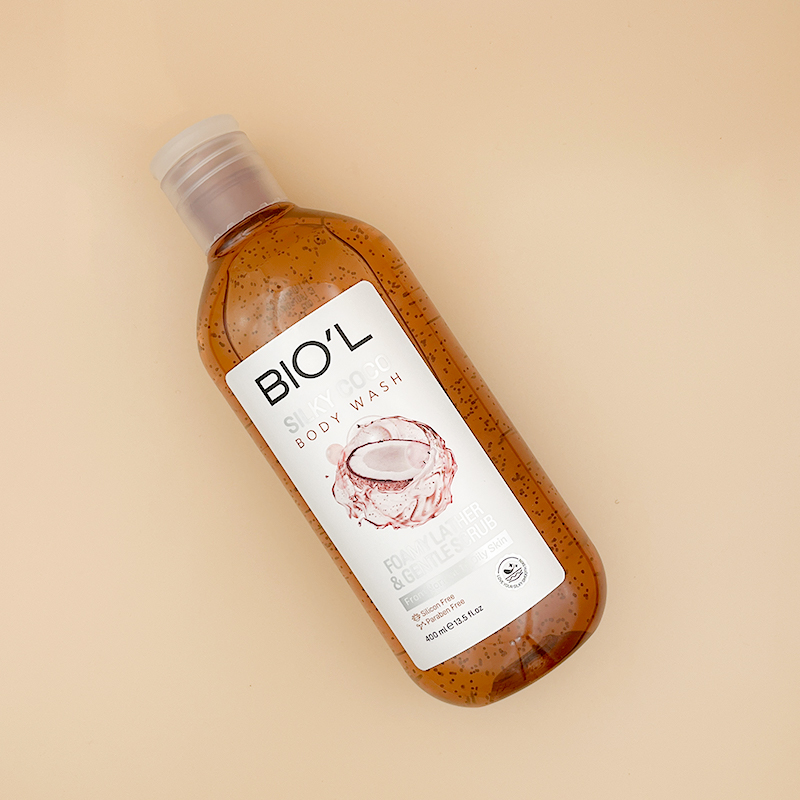 Biol Silky Coco 400ml For Oily Skin Body Wash