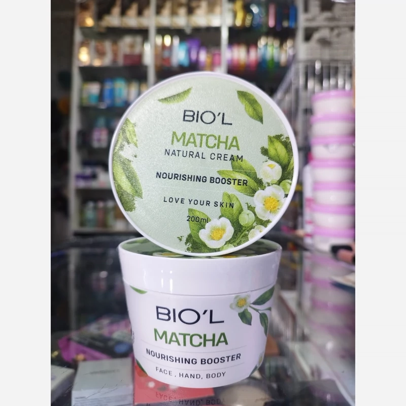 Biol Matcha 200ml Moisturizing Cream