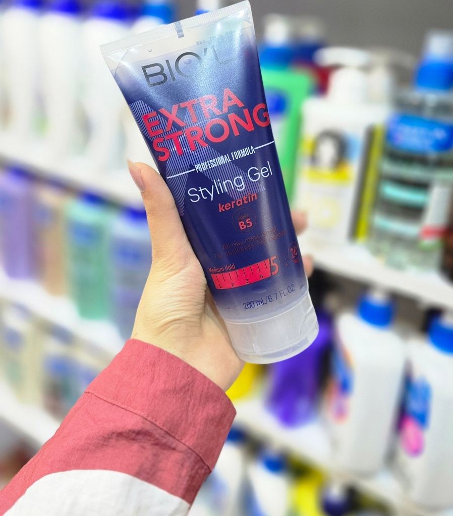 Biol EXTRA STRONG 200ml For All Hair Types Hair Gel