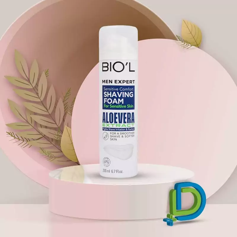 Biol 2 In1 Aloe Vera 200ml Shaving Foam