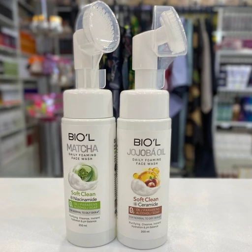 Biol JOJOBA OIL 200ml For Dry and Normal Skin Face Wash Foam