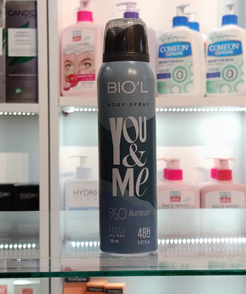 Biol YOU & ME 150ml Men Body Spray
