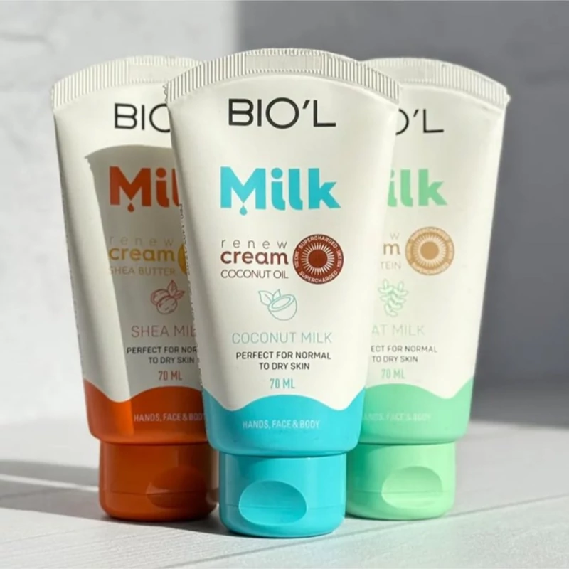 Biol Milk And Oat 70ml Hand and Face Moisturizing Cream