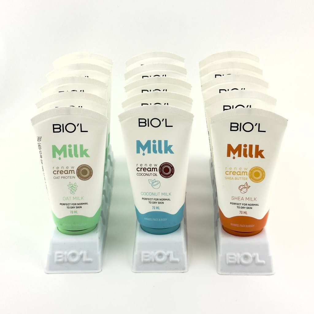 Biol Milk And Oat 70ml Hand and Face Moisturizing Cream