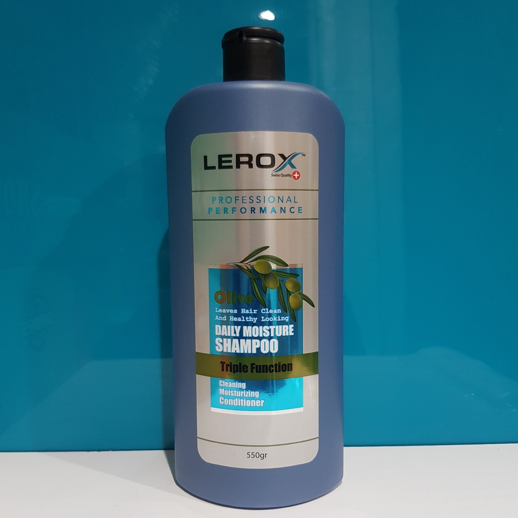 Lerox Olive 10 O Braq Knn 10 550ml For Normal Hair Daily Shampoo