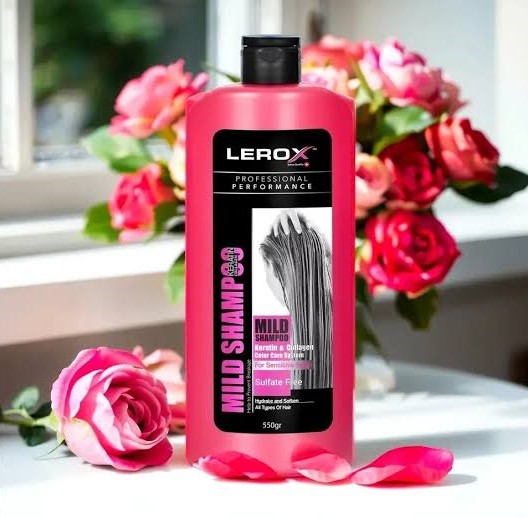 Lerox Keratin 550g For Fragile Hair Strengthening Shampoo