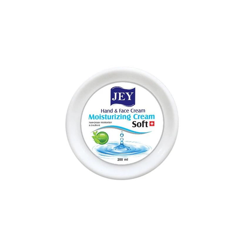 Jey Soft 200ml For All Skin Types Hand and Face Moisturizing Cream
