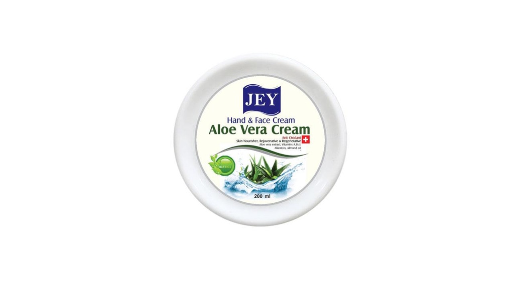 Jey Extract Aloe Vera 200ml Hand and Face Cream