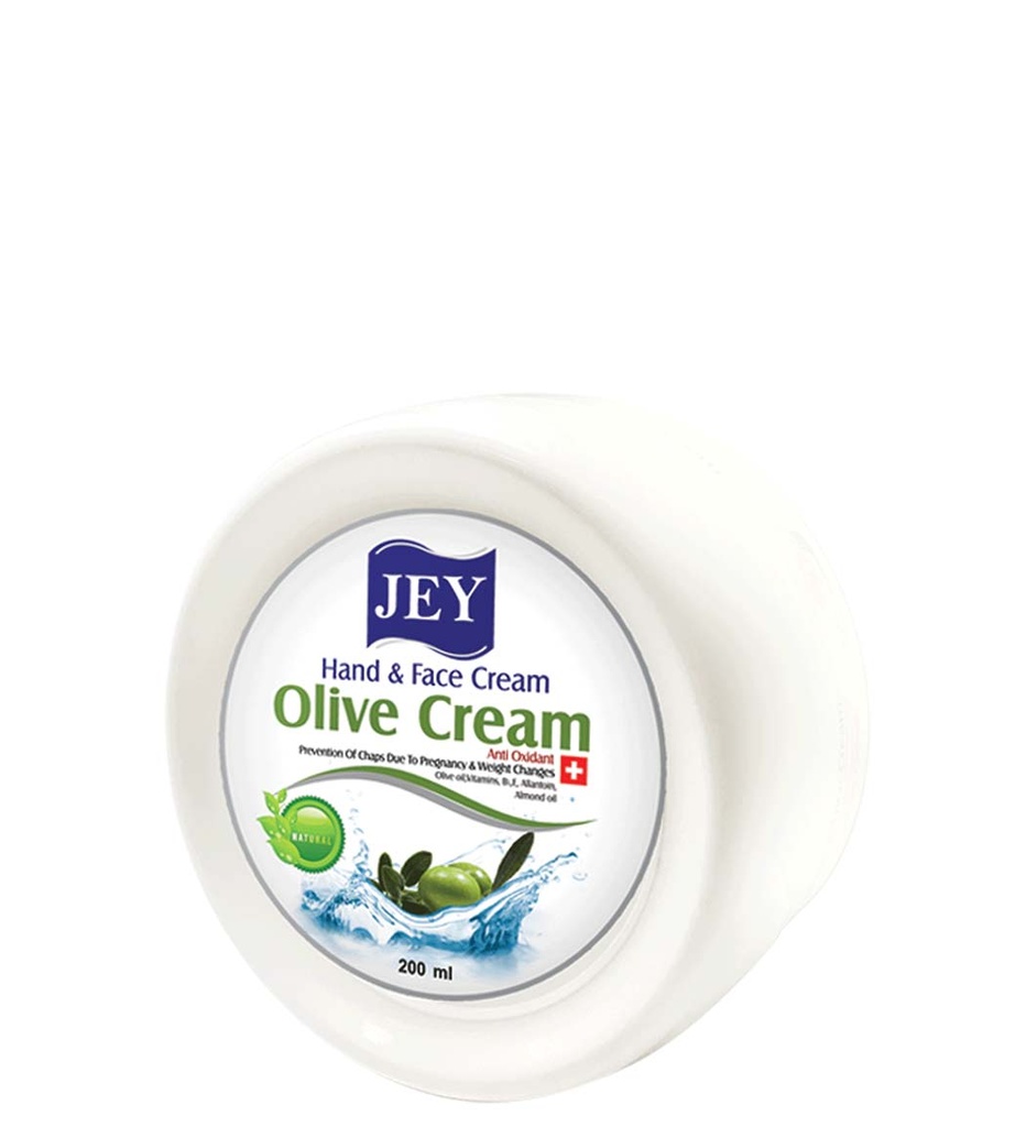 Jey Olive 200ml Hand and Face Cream
