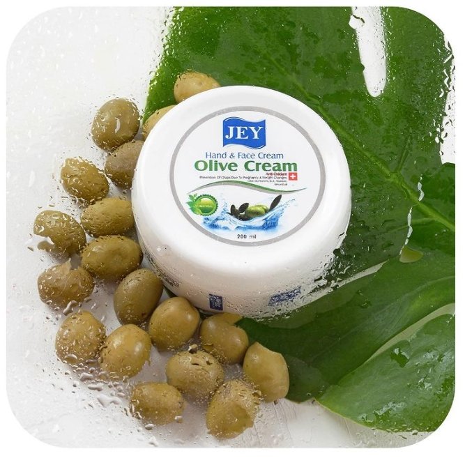 Jey Olive 200ml Hand and Face Cream