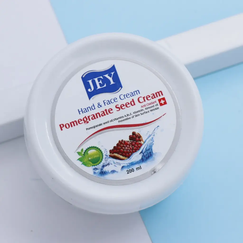 Jey Pomegranate Seed Oil 200ml Hand and Face Cream