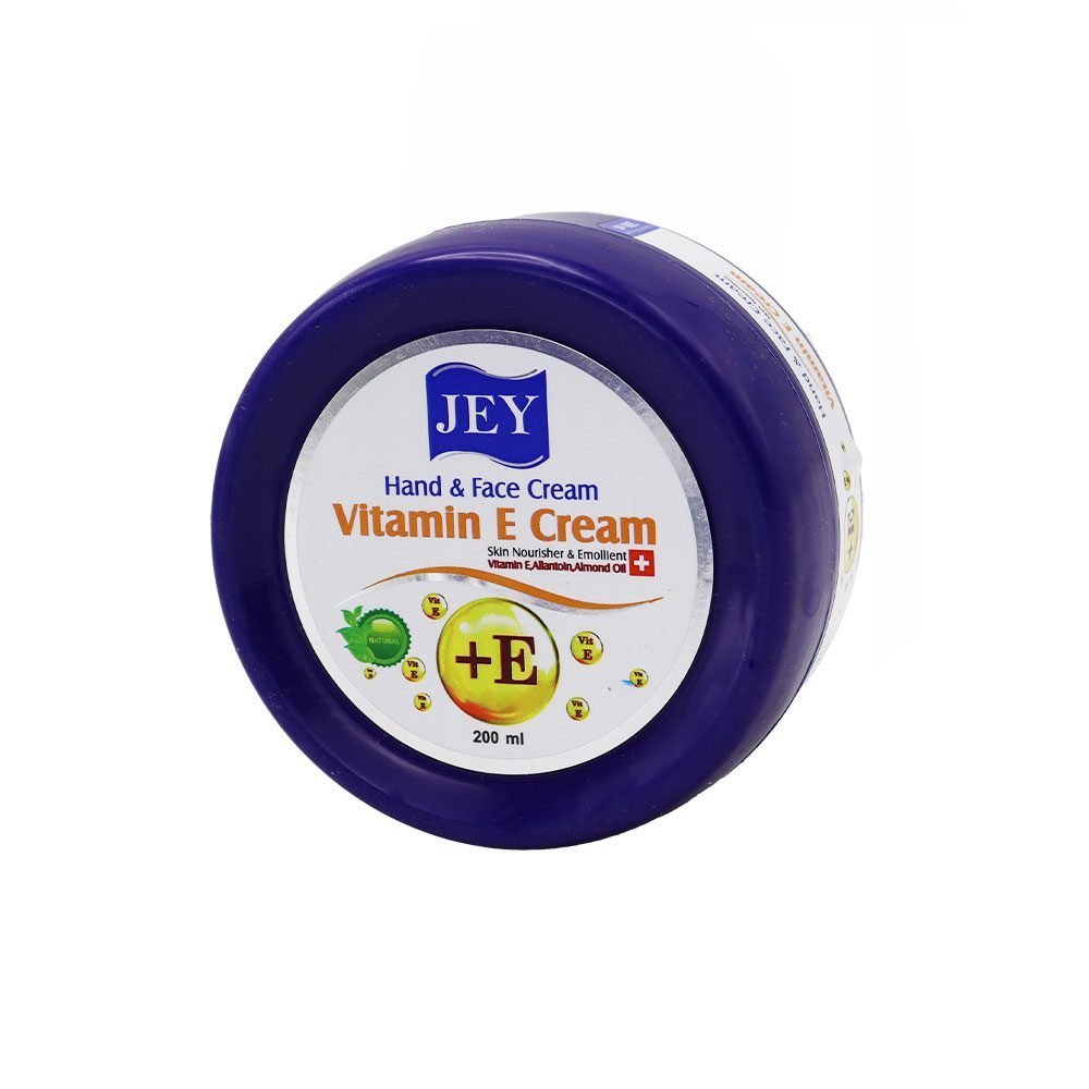 Jey Vitamin E 200ml Hand and Face Cream