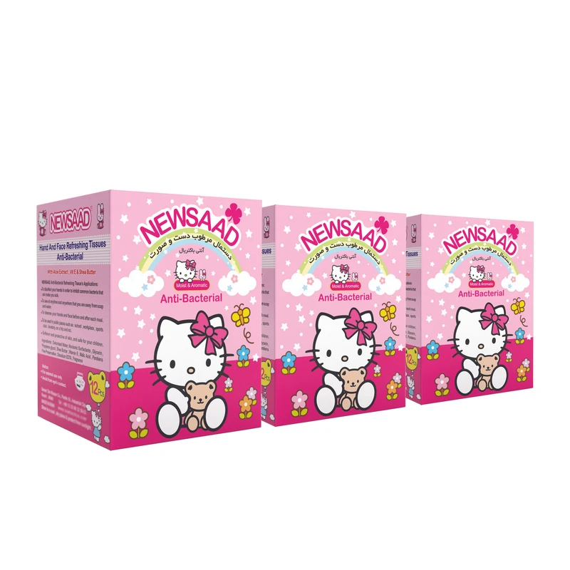 Newsaad 3-Pack Wet Wipes