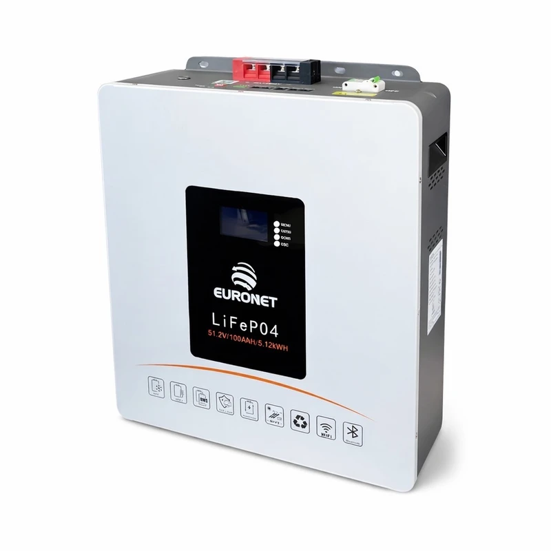 Euronet 51.2V 100AH 5KWH battery