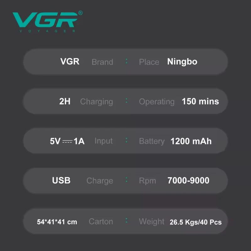 VGR V-308 Hair Trimmer