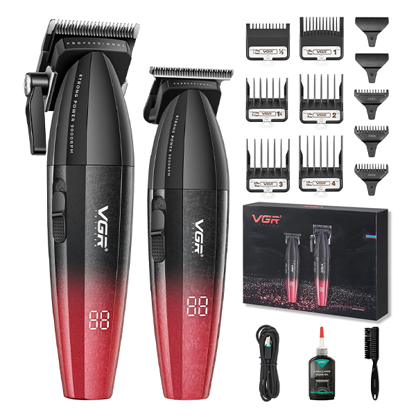 VGR V-640 (2Pcs) Hair Trimmer