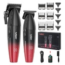 VGR V-640 (2Pcs) Hair Trimmer