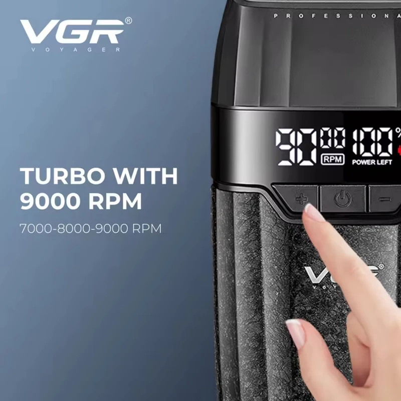 VGR V-640 (3pcs) Hair Trimmer