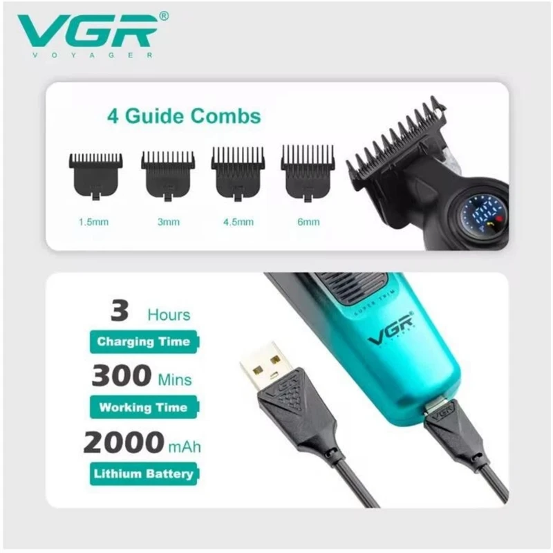 VGR V-196 & V-996 Hair Trimmer