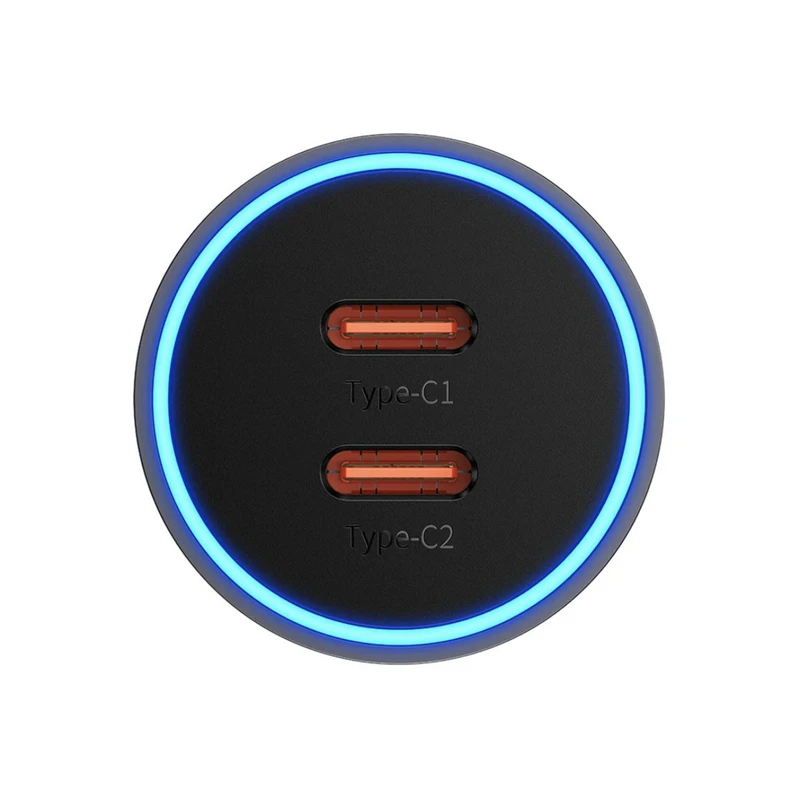 Baseus Dual USB-C 60W Car Charger CGJM000213