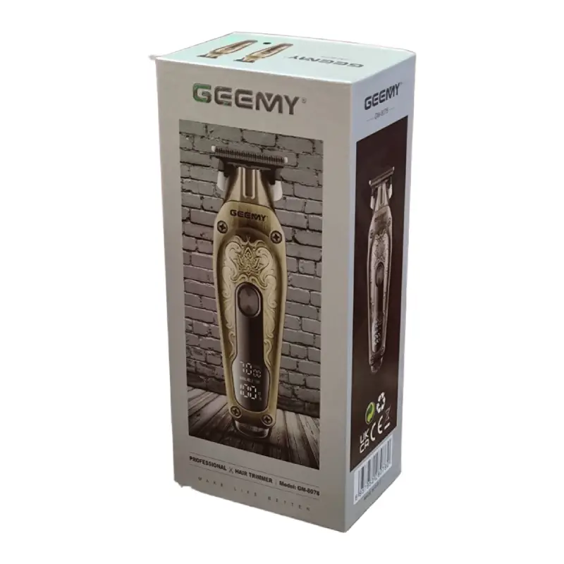 Geemy GM-8078 Rechargeable Facial Hair Trimmer