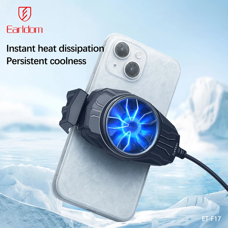 Earldom F17 Phone Cooling Fan