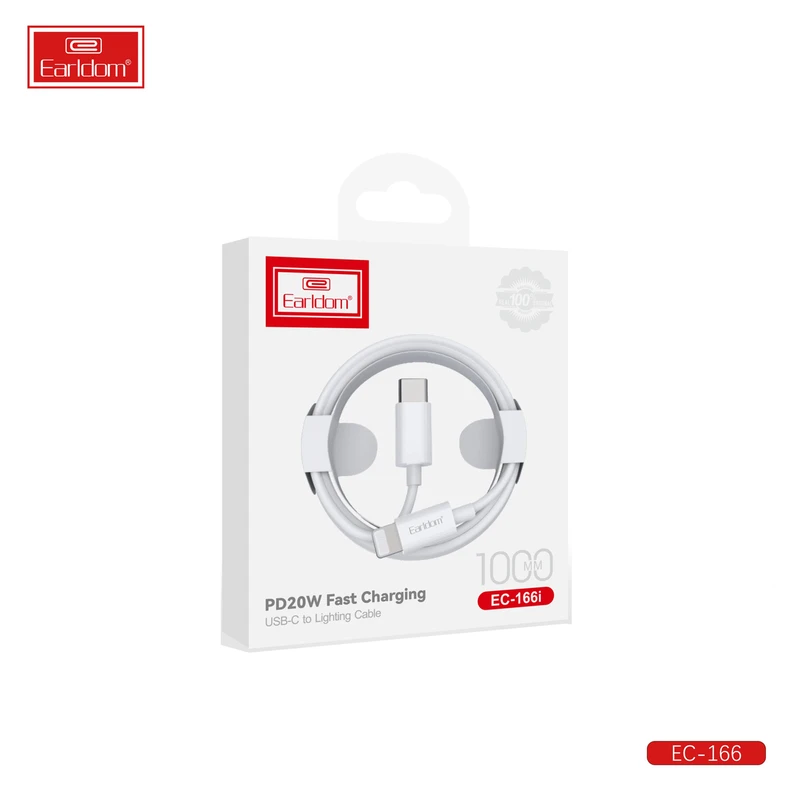Earldom EC-166c-i 1m PD20W USB-C to Lightning Cable