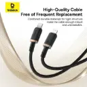 Baseus Dura Series 1m 20W USB-C to Lightning Cable P10377800U01-00