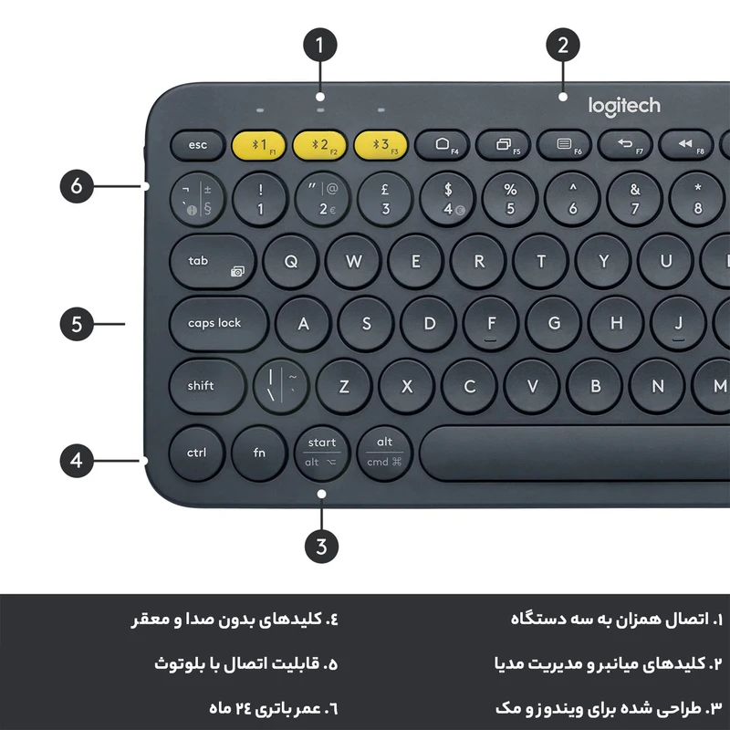 Logitech K380 Wireless Keyboard