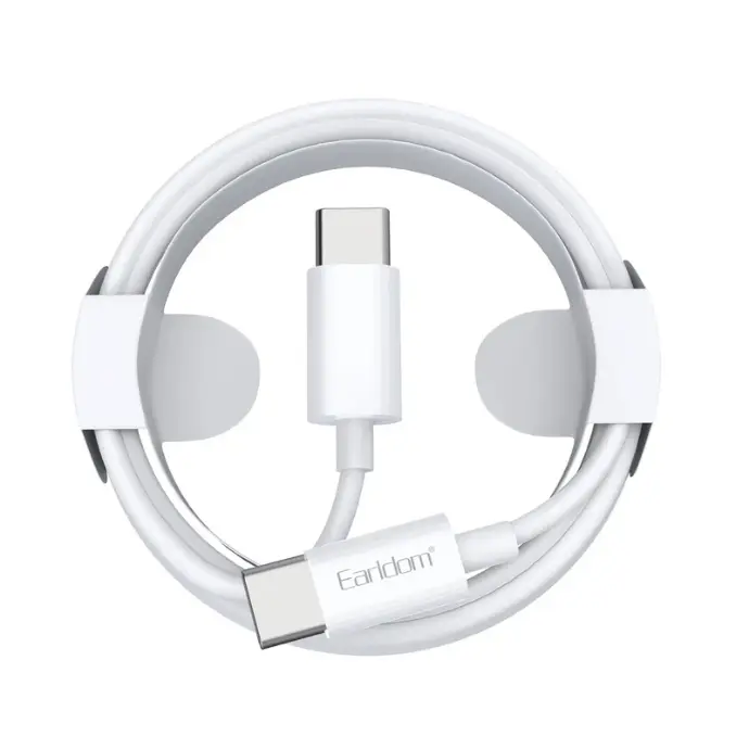 کابل Earldom مدل EC-166c PD60W USB-C 1m طول