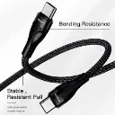 کابل Yesido CA83 USB-C to USB-C (0.3m)