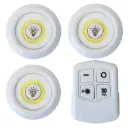 مجموعه سه عددی چراغ اضطراری سقفی Remote Control  