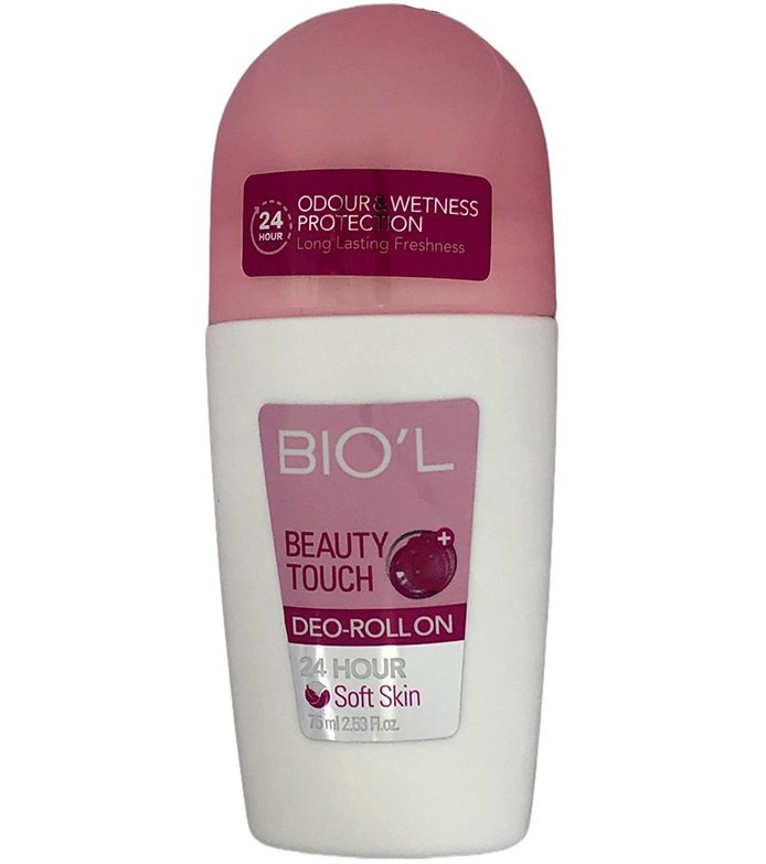 رول دئودرانت زنانه Biol مدل BEAUTY TOUCH حجم 75ml