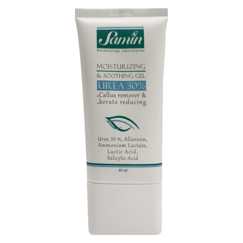 ژل مرطوب کننده Samin مدل Urea 30 حجم 50ml