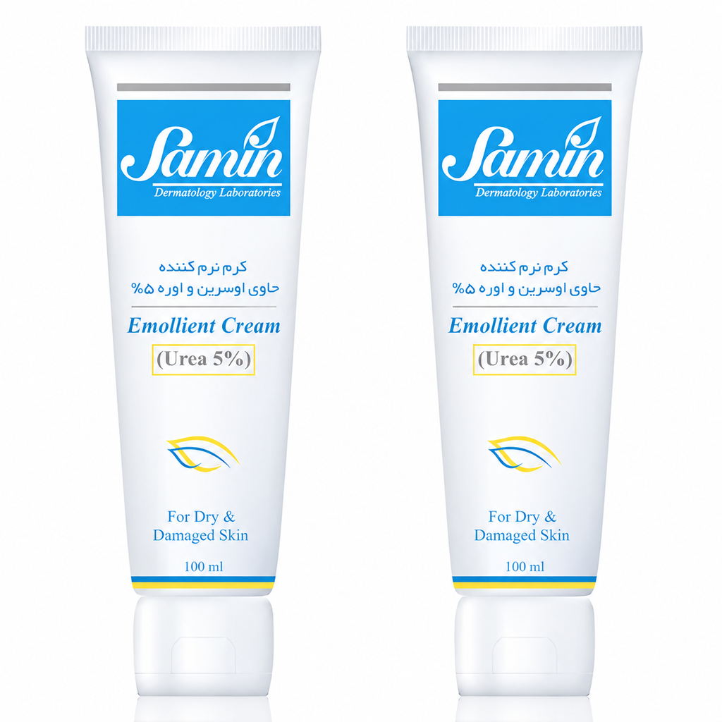 کرم نرم کننده پک دو عددی Samin 003  حجم 100ml  