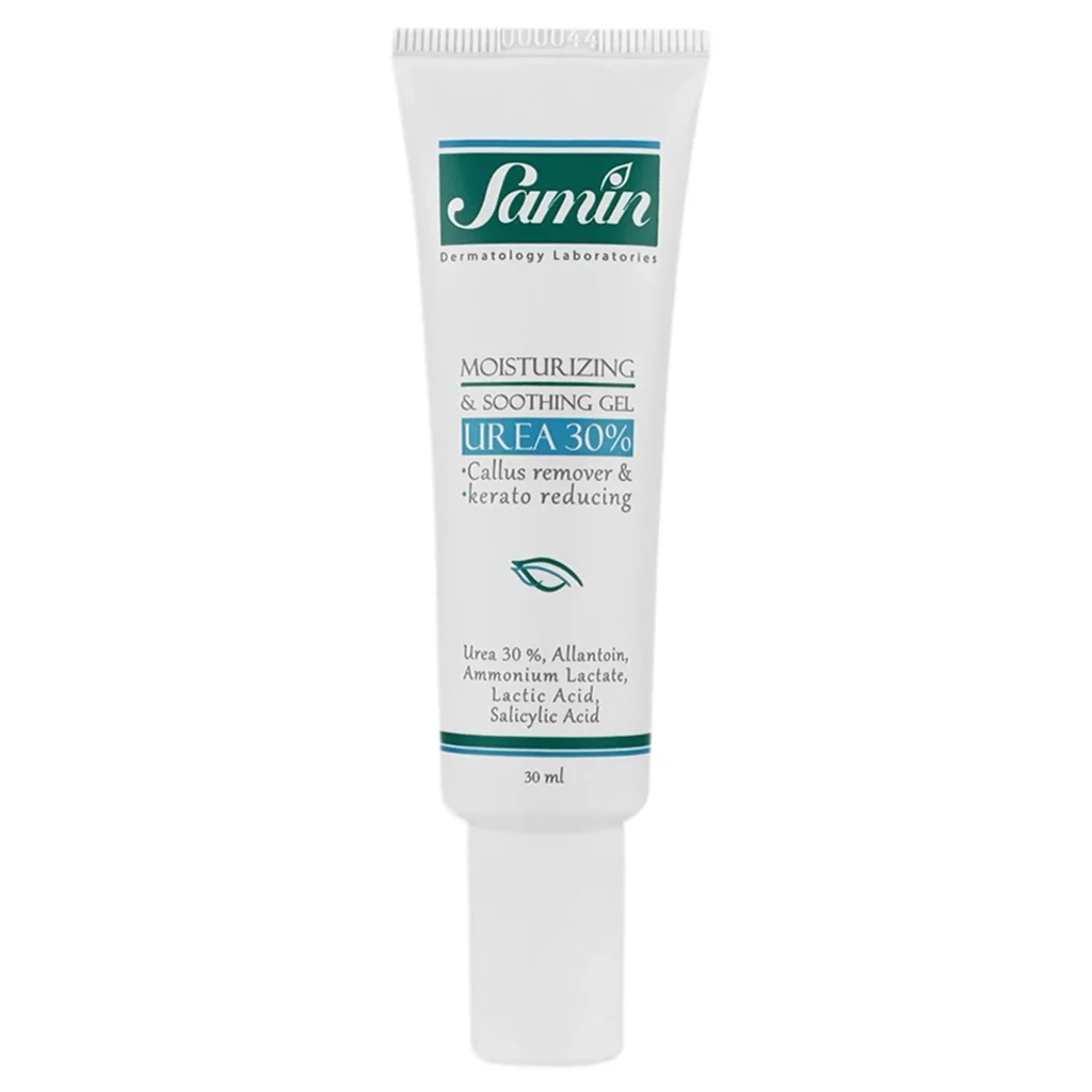ژل مرطوب کننده Samin مدل Urea 30 حجم 30ml 