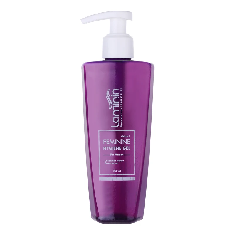 ژل بهداشتی بانوان Laminin مدل Flower حجم 200ml 