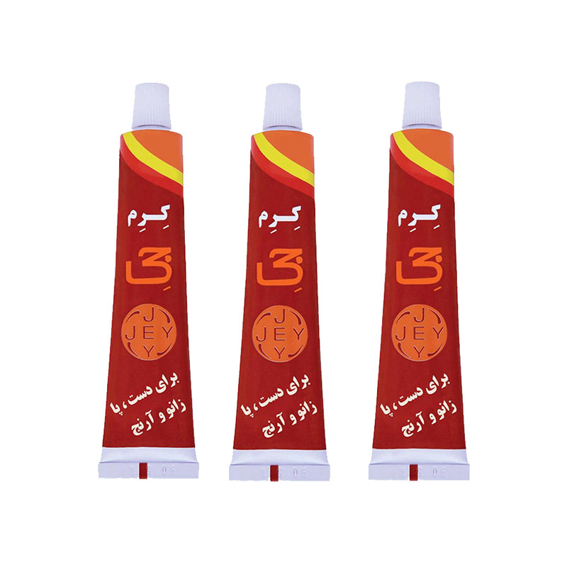 پک سه عددی کرم ترک دست و پا Jey حجم 50ml 