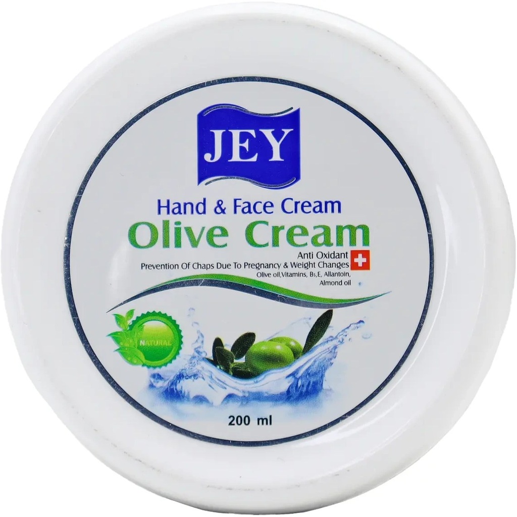 کرم دست و صورت Jey مدل Olive حجم 200ml