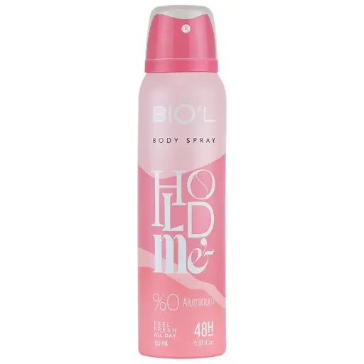  اسپری بدن بانوان Biol مدل HOLD ME حجم 150ml 