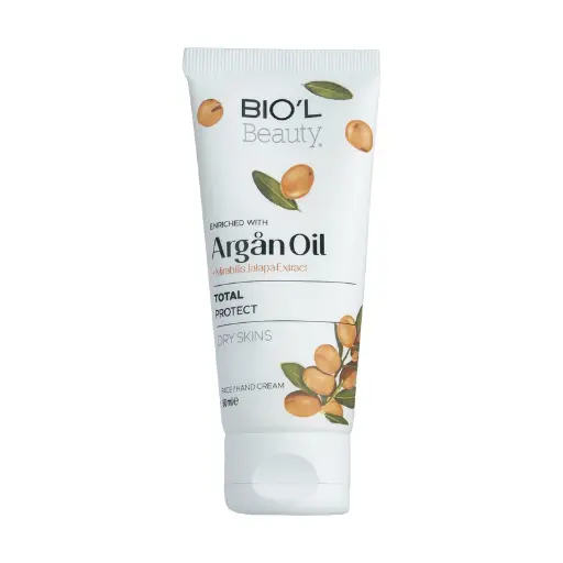 کرم دست و صورت Biol مدل Argan Oil حجم 60ml